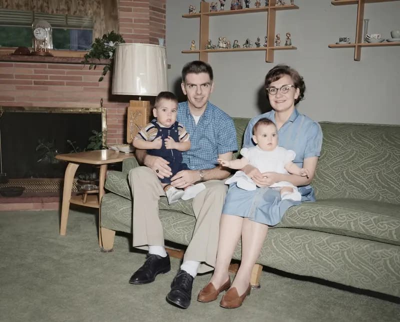 Foto colorizada com IA