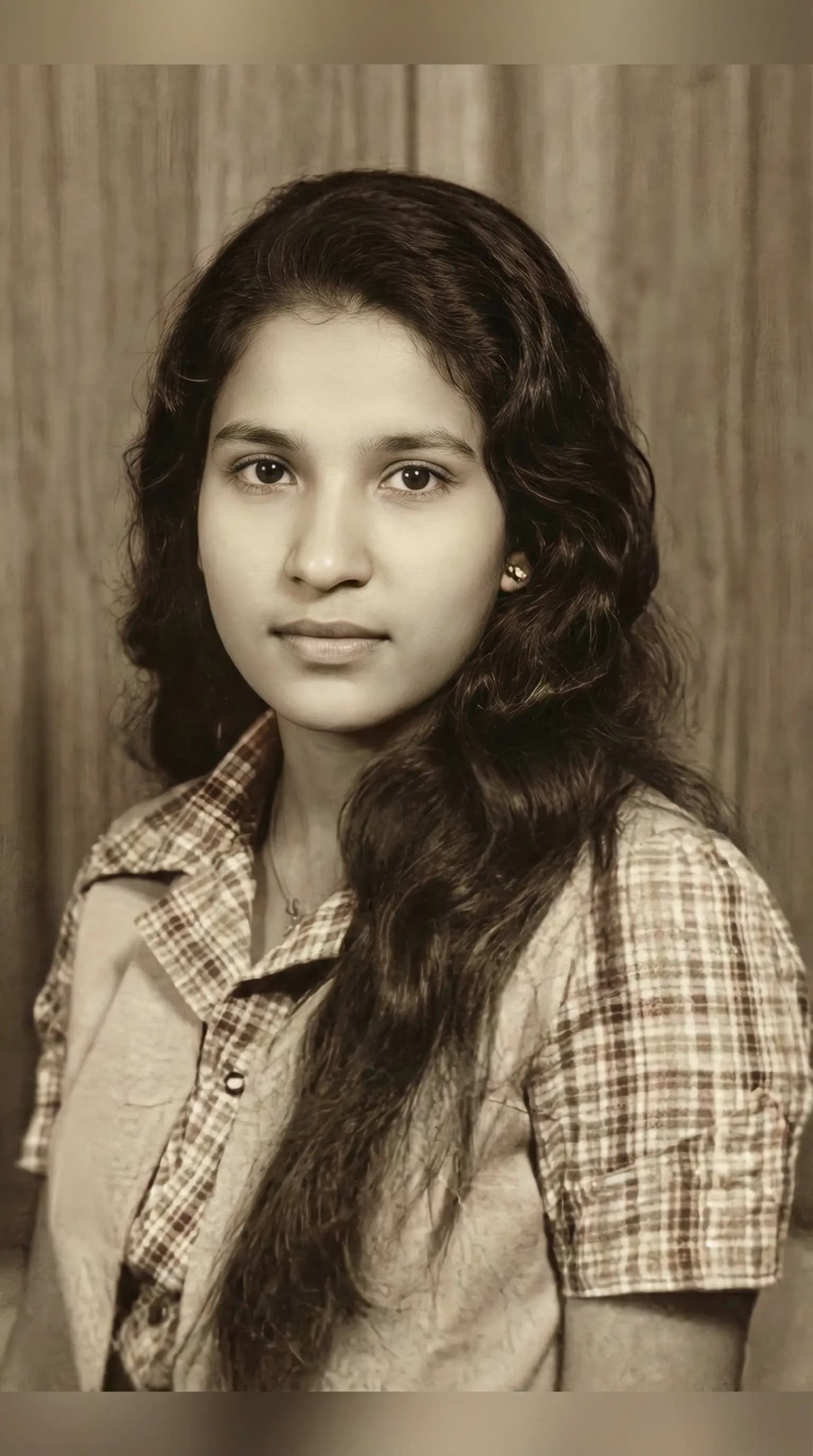 Foto restaurada pela RestauraAI em alta resolução - Granja